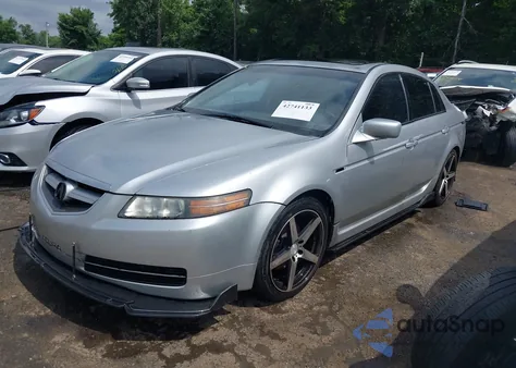 2006 Acura Tl из США, поврежденный, VIN 19UUA66206A004399